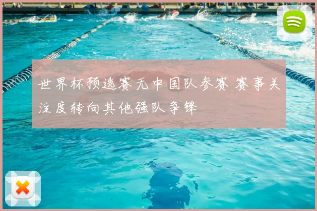 世界杯预选赛无中国队参赛 赛事关注度转向其他强队争锋